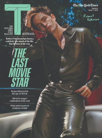 T: The New York Times Style Magazine Australia cover