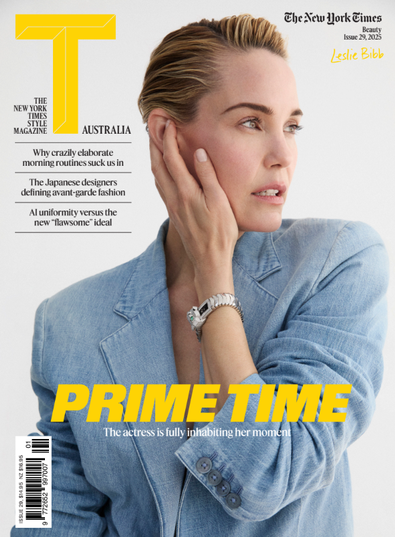 T: The New York Times Style Magazine Australia cover