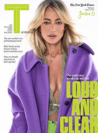 T: The New York Times Style Magazine Australia cover