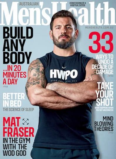 Men's Health magazine cover