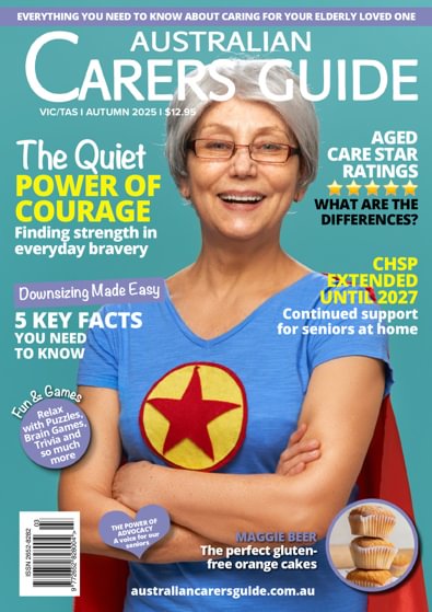 Australian Carers Guide magazine cover
