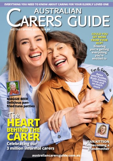 Australian Carers Guide magazine cover