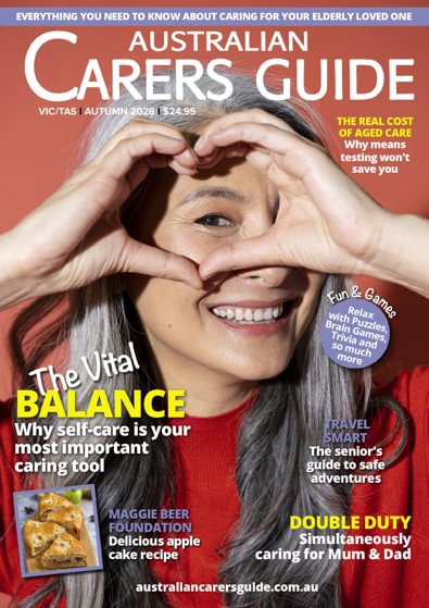 Australian Carers Guide magazine cover
