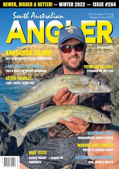 South Australian Angler magazine cover