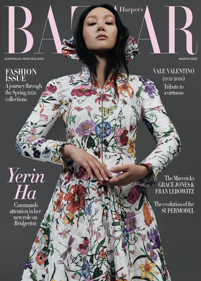 Harper's Bazaar Australia magazine cover