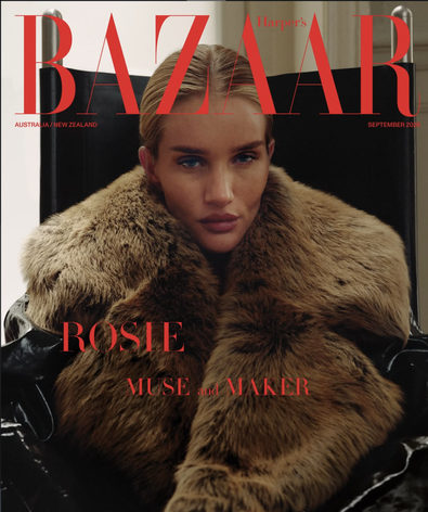 Harper's Bazaar Australia magazine cover