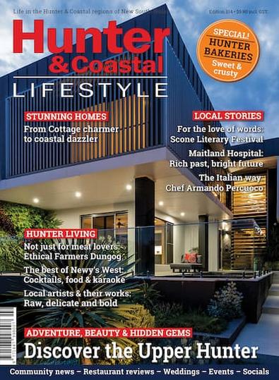 Hunter & Coastal Lifestyle magazine cover