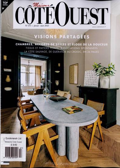 Maisons Cote Ouest magazine cover