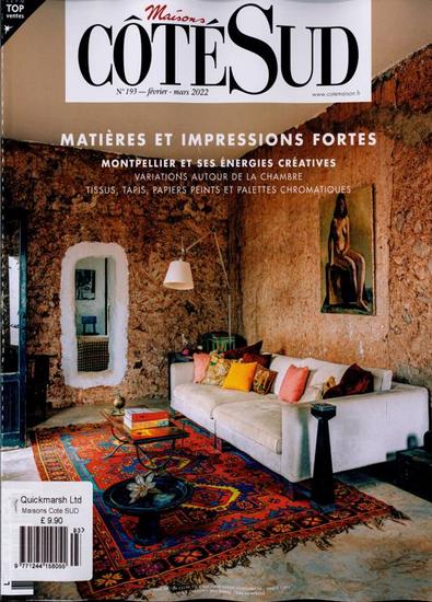 Maisons Cote Sud magazine cover