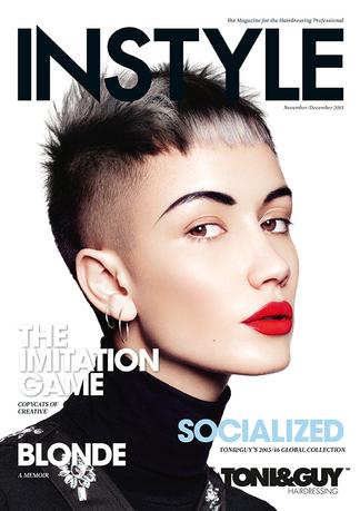 INSTYLE - for the Hairdressing Professional magazine cover