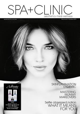 Spa + Clinic magazine cover