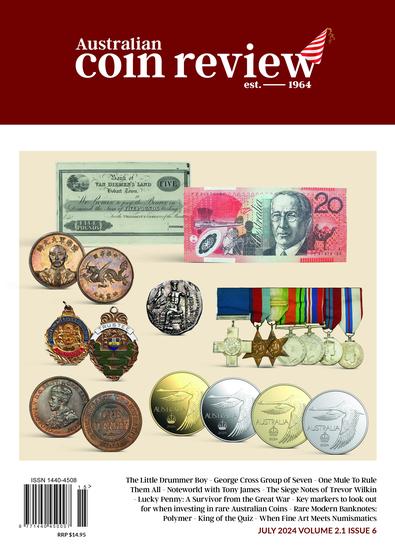 Australian Coin Review magazine cover