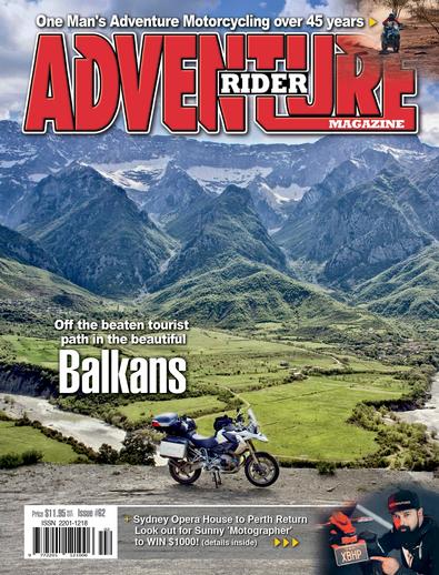 Adventure Rider magazine cover