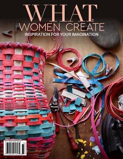 What Women Create magazine cover