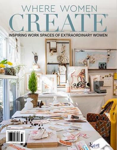 Where Women Create magazine cover