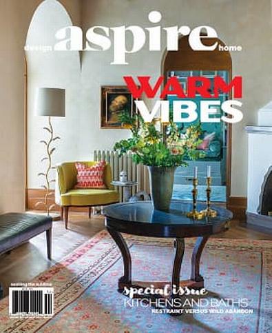 aspire Design & Home magazine cover