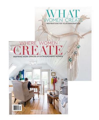 Where Women Create + What Women Create magazine cover