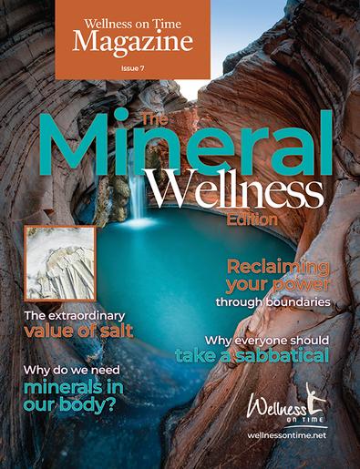 Wellness on Time 7 magazine cover