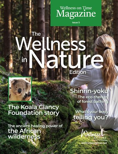 Wellness on Time 5 magazine cover