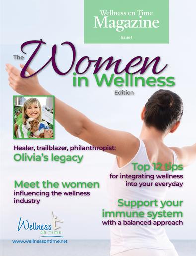 Wellness on Time 1 magazine cover