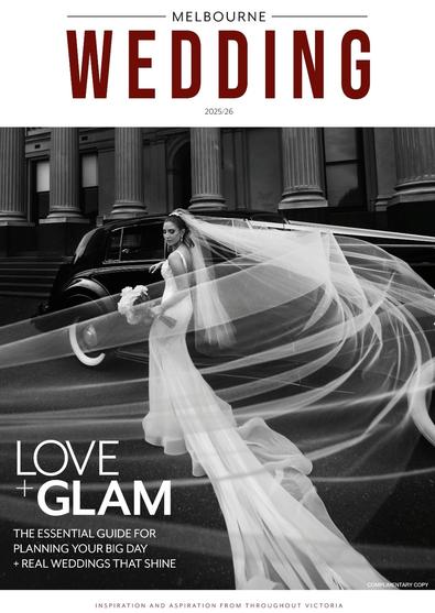 Melbourne Wedding Magazine 2025/2026 cover