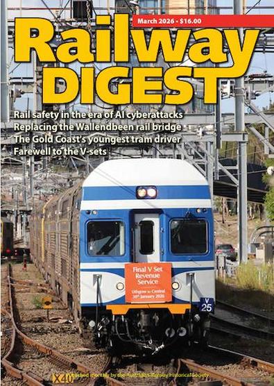 Railway Digest magazine cover