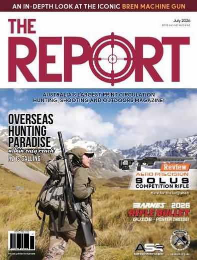 The Report magazine cover