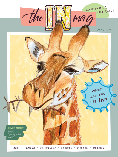 the IN mag - made by kids, for kids! magazine cover