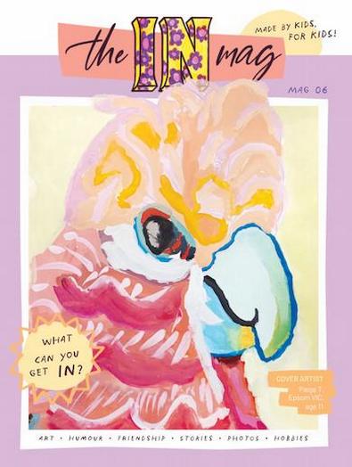 the IN mag - made by kids, for kids! magazine cover