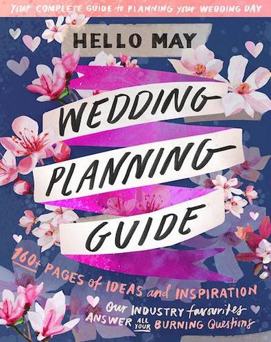 Hello May Wedding Planning Guide magazine cover