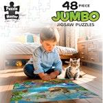 48 Piece Jumbo Floor Puzzle Fishermans Wharf alternate 2