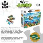 48 Piece Jumbo Floor Puzzle Fishermans Wharf alternate 4