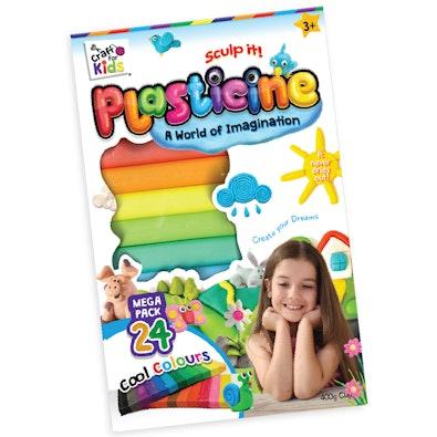 Plasticine Mega Pack 24 Colours cover
