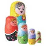 Paint Your Own Wooden Nesting Dolls alternate 1