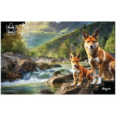 Dingoes Jigsaw Puzzle 1000 Piece cover