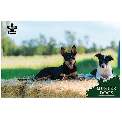 Muster Dogs Best Mates Jigsaw Puzzle cover