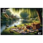 Lakeside Picnic Jigsaw Puzzle