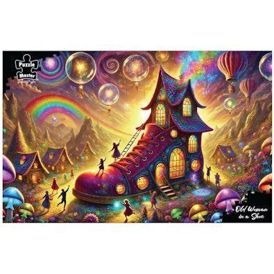Old Woman in a Shoe Jigsaw Puzzle cover