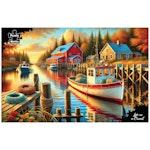 Life on a Canal Jigsaw Puzzle
