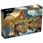 Lorikeet Friends 2.0 Jigsaw Puzzle alternate 1