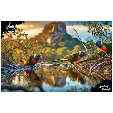Lorikeet Friends 2.0 Jigsaw Puzzle cover