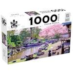Sakura Trees Japan Jigsaw Puzzle alternate 3