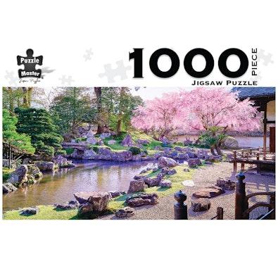 Sakura Trees Japan Jigsaw Puzzle cover