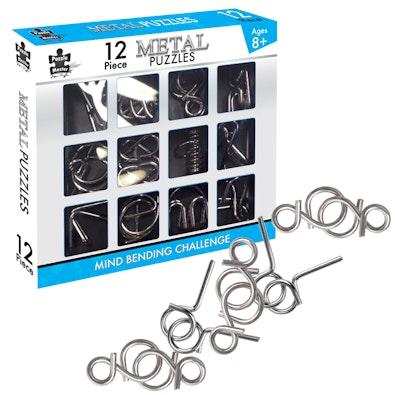 12 Metal Puzzles cover