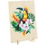 Shaped Wooden Jigsaw Puzzle, Toucan 2.0 alternate 1