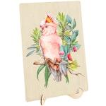 Wooden Jigsaw Puzzle, Major Mitchell Cockatoo alternate 1