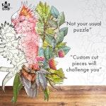 Wooden Jigsaw Puzzle, Major Mitchell Cockatoo alternate 4