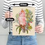 Wooden Jigsaw Puzzle, Major Mitchell Cockatoo alternate 6