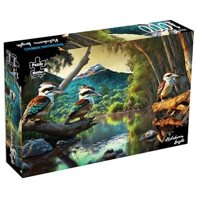 Kookaburra Laughs Jigsaw Puzzle cover