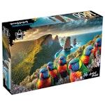 Lorikeet Friends Jigsaw Puzzle thumbnail
